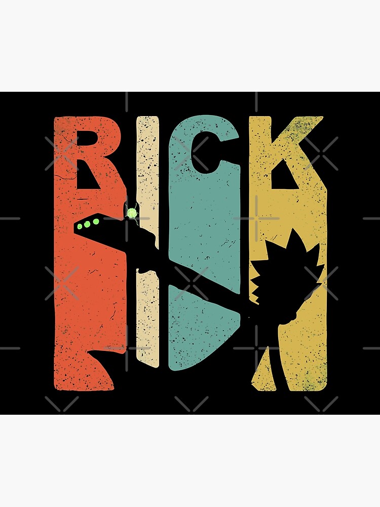 Vintage Rick Sanchez 90s and 80s Style by cartoonice