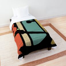 Vintage Rick Sanchez 90s and 80s Style Comforter