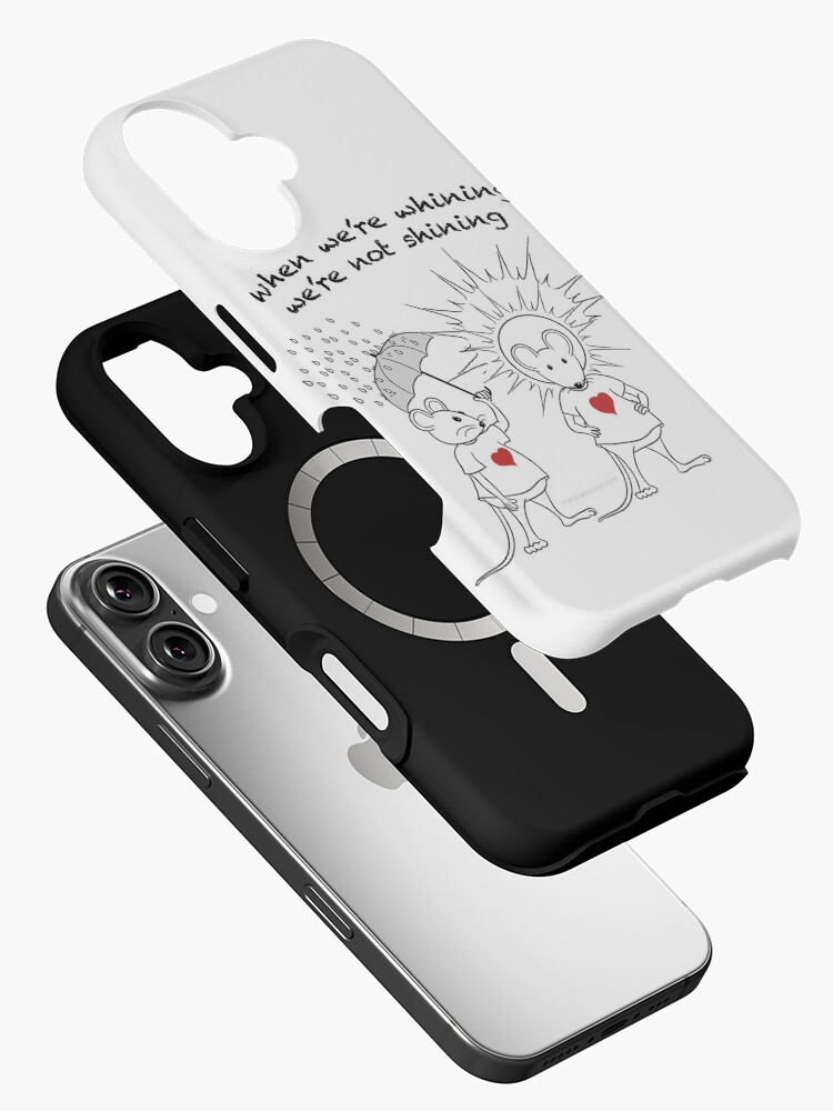 Thumbnail 2 of 4, iPhone Case, MantraMouse® Shining Cartoon designed and sold by donnamartini.