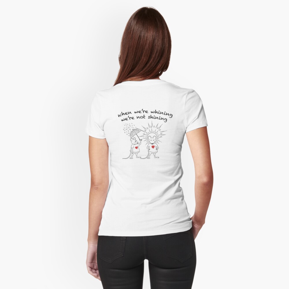 Item preview, Fitted T-Shirt designed and sold by donnamartini.