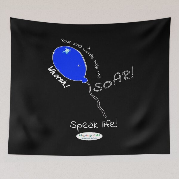 Item preview, Adventures of Neo - Whoosh! (on black) designed and sold by AdventuresOfNeo.