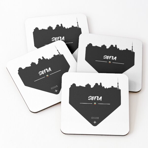 Item preview, Sofia Bulgaria skyline silhouette designed and sold by HDMI2K.