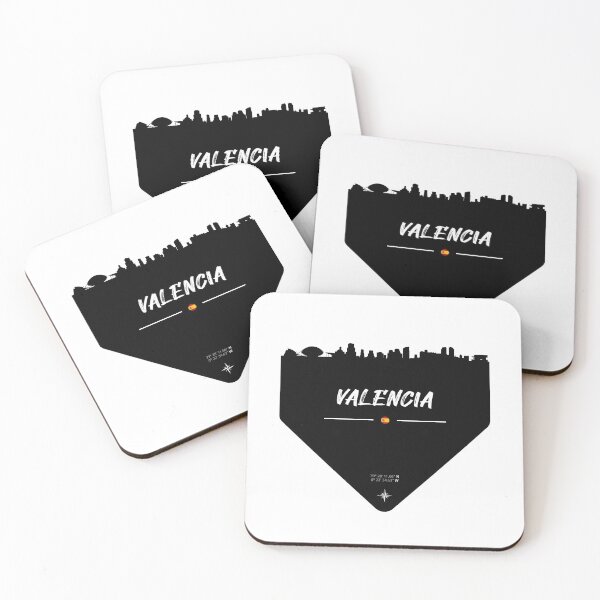 Item preview, Valencia Spain skyline silhouette designed and sold by HDMI2K.