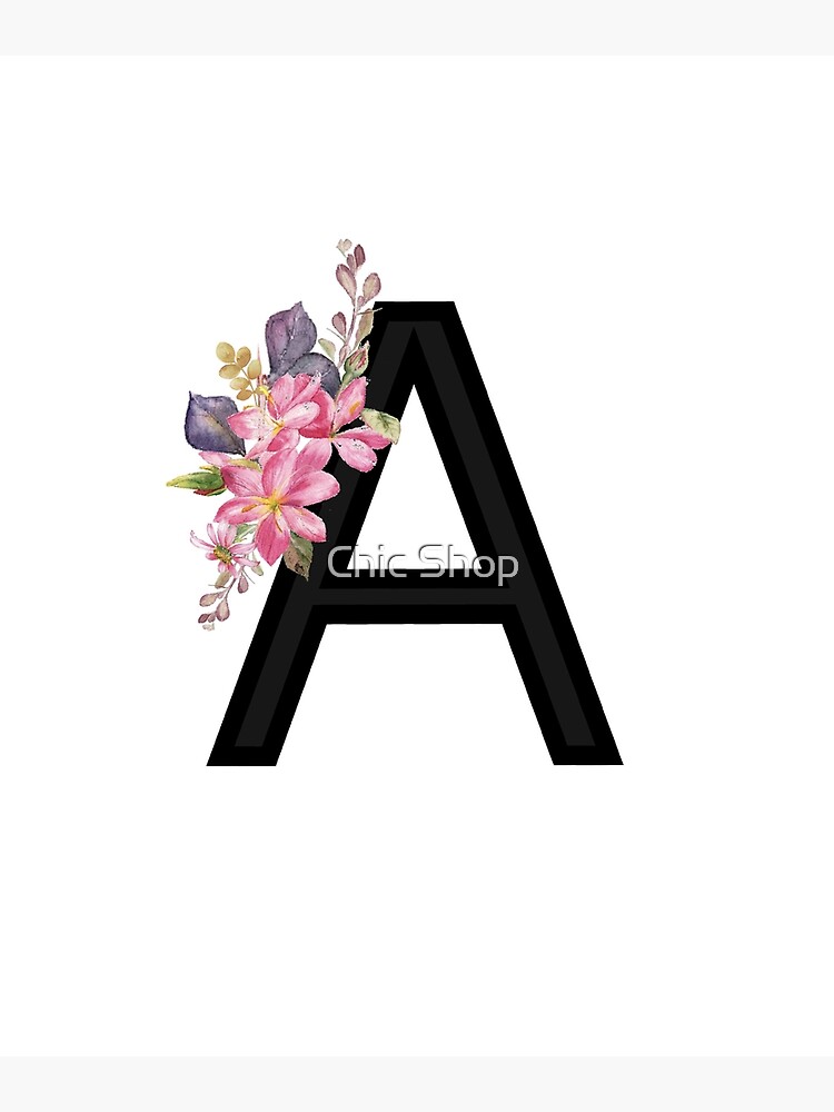 Vector Floral Letter Capital Character M Botanical Monogram Pink Maroon  Coral Color Flowers Stock Illustration - Download Image Now - iStock