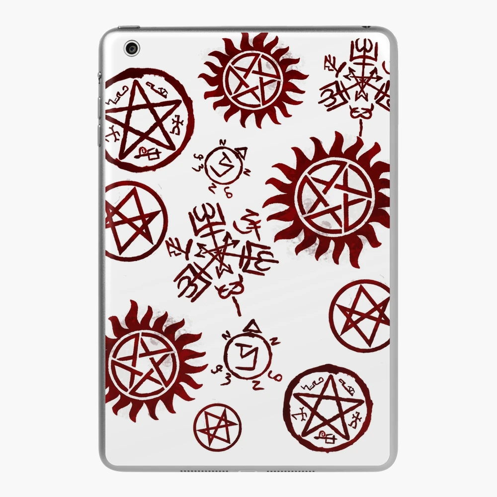 Supernatural Sigils iPad Case & Skin for Sale by princedean