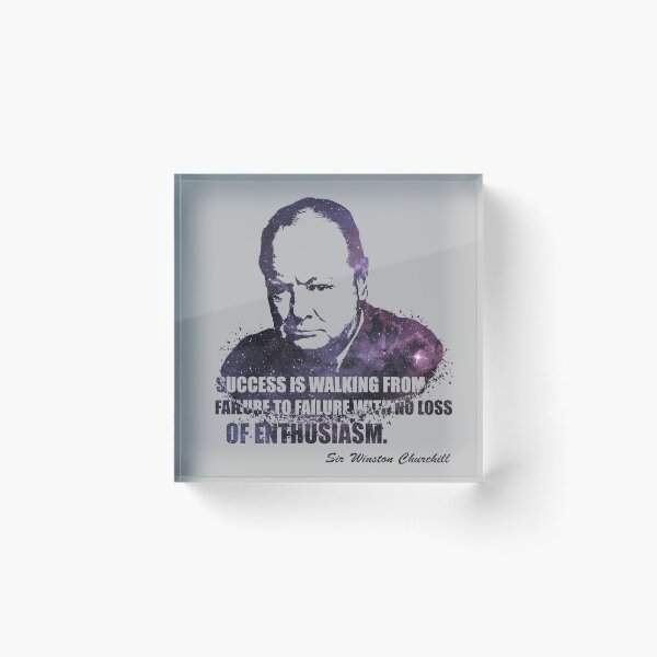 Item preview, Winston Churchill Quote TShirt designed and sold by Conquart.