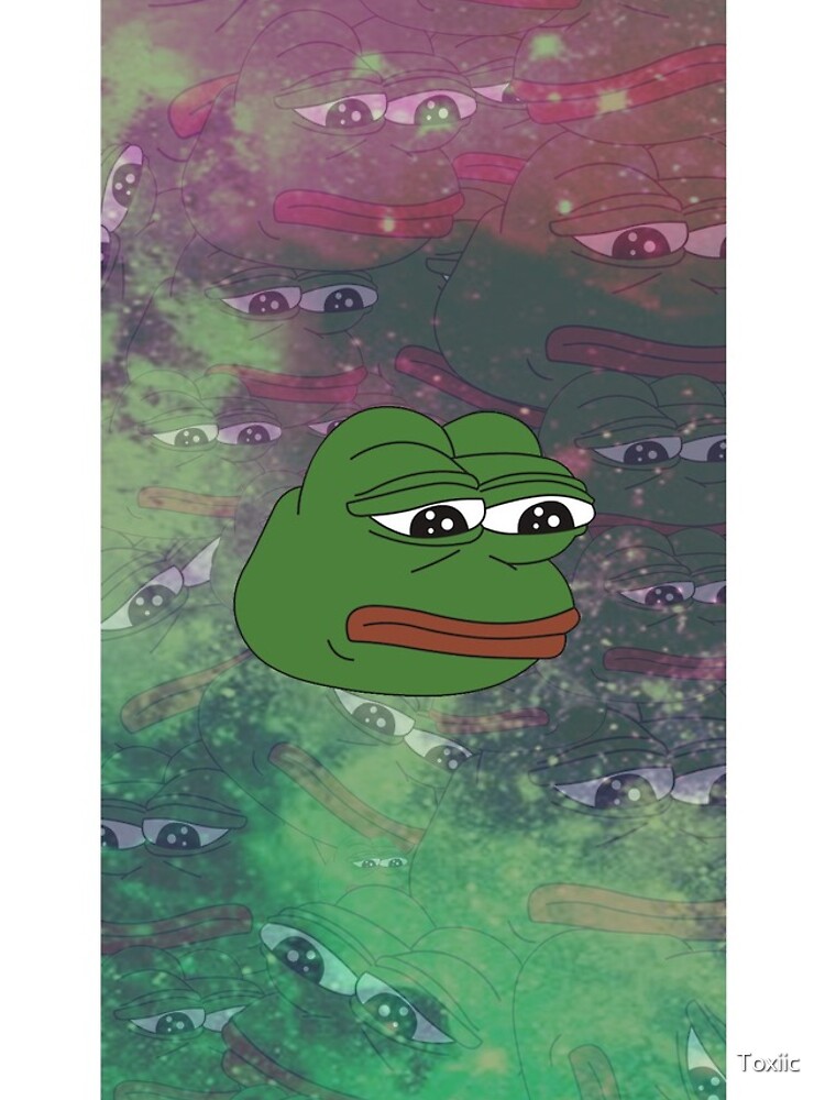 Rare Galaxy Pepe (Meme) by Toxiic