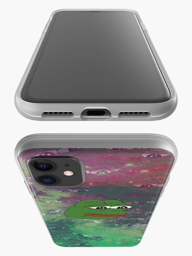 Alternate view of Rare Galaxy Pepe (Meme) iPhone Case & Cover