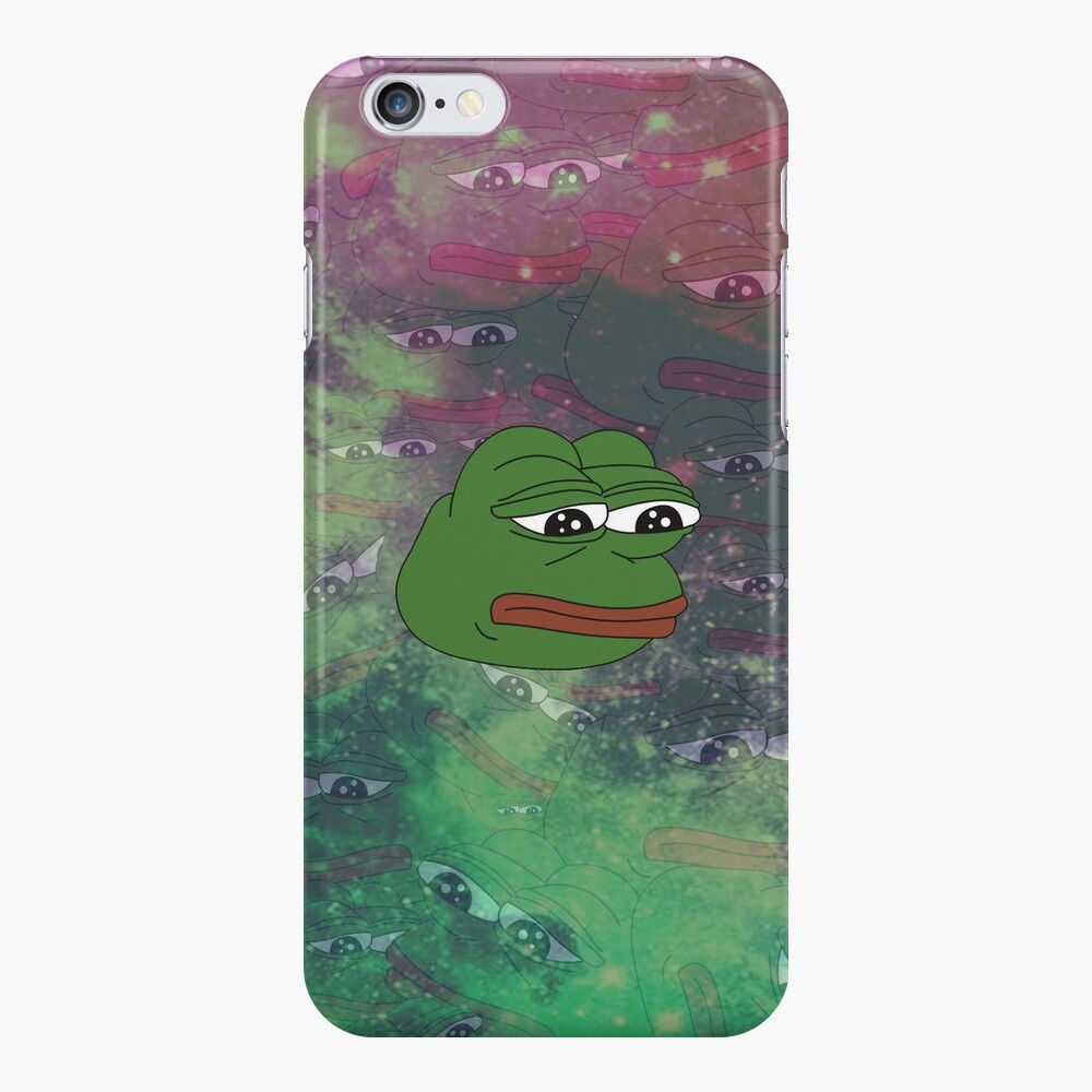 Rare Galaxy Pepe (Meme) iPhone Case & Cover