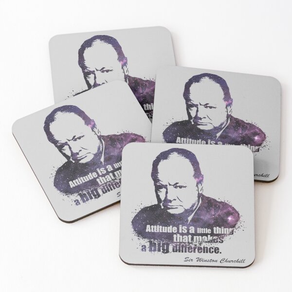 Item preview, Winston Churchill Quote T-Shirt designed and sold by Conquart.