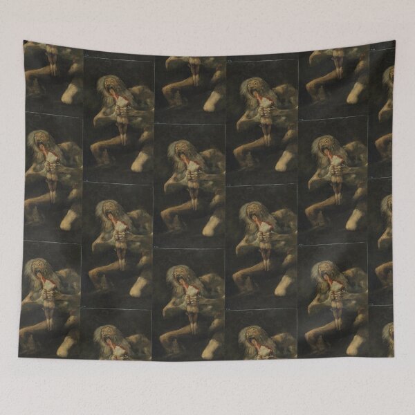 Item preview, Jupiter devouring his son by Francisco de Goya  designed and sold by Vintage Designs +.