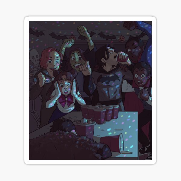 Halloween party pt 3 Sticker