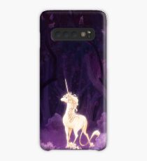 Unicorn in a Lilac Wood Case/Skin for Samsung Galaxy
