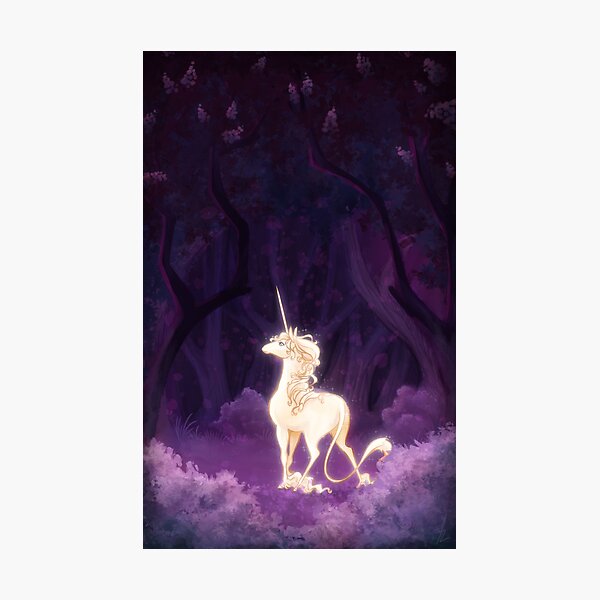 Item preview, Unicorn in a Lilac Wood designed and sold by Arianwen44.