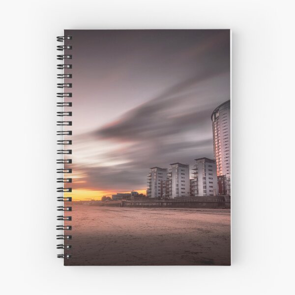 Item preview, Sweeping clouds sunset on Swansea Bay designed and sold by Leighton Collins.