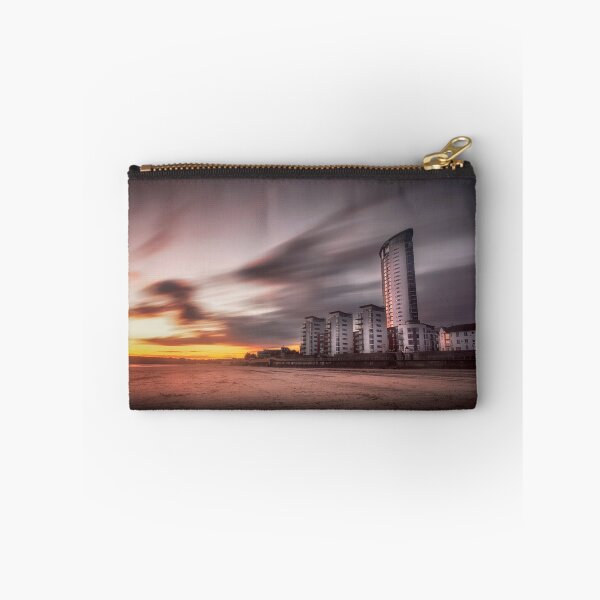 Item preview, Sweeping clouds sunset on Swansea Bay designed and sold by Leighton Collins.