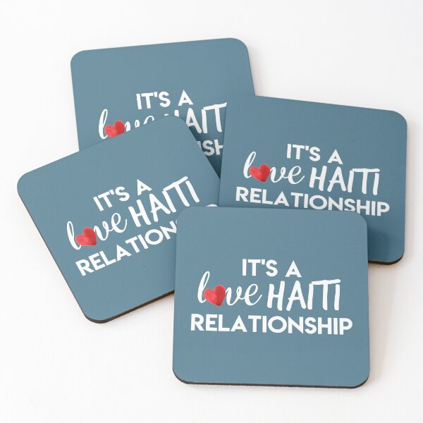 Item preview, It's A Love Haiti Relationship- White designed and sold by Kate Taflinger.