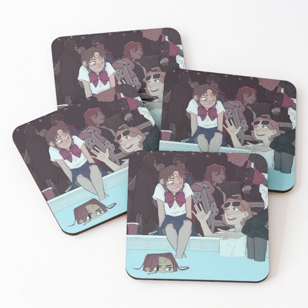 Halloween party pt 4 Coasters (Set of 4)