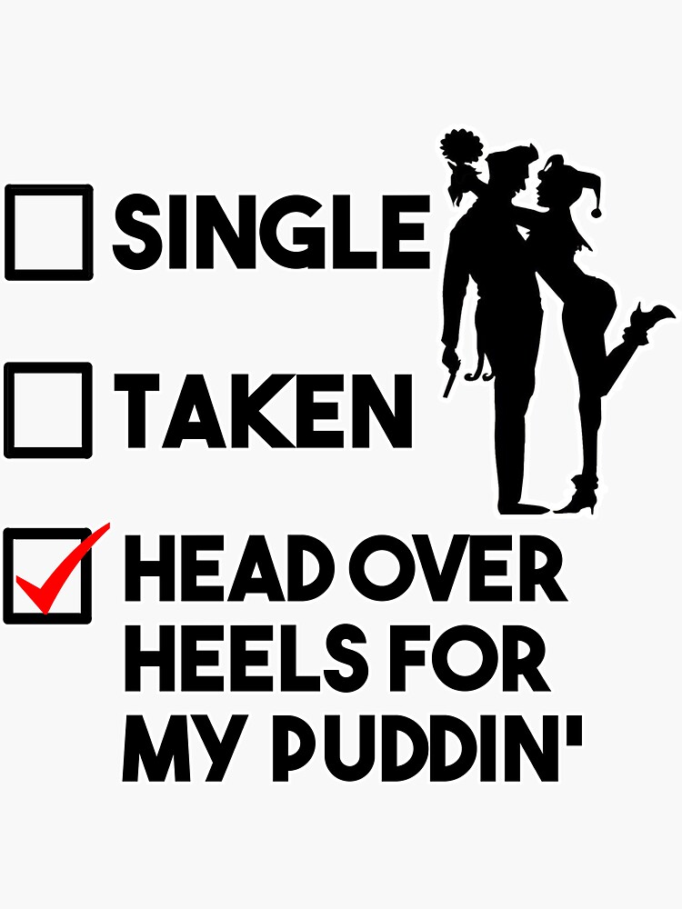 "Head Over Heels" Sticker for Sale by RainbowPandas Redbubble