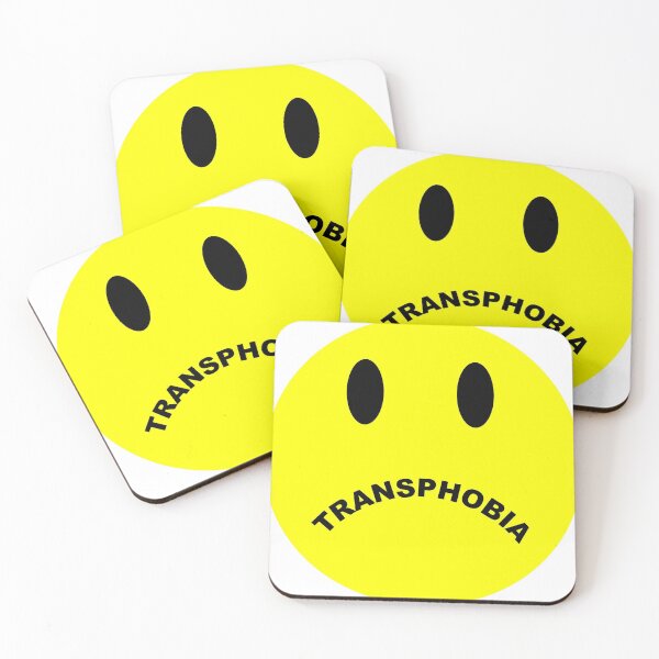 Item preview, Sad Transphobia Face designed and sold by tomatoalfredo.