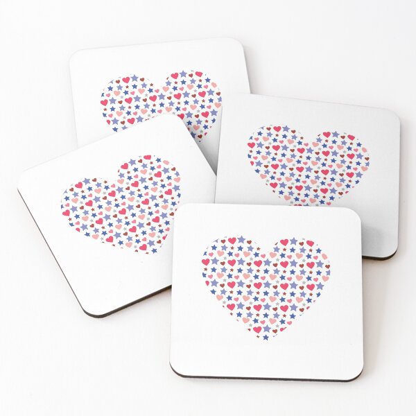 Item preview, Heart with stars designed and sold by DerSenat.