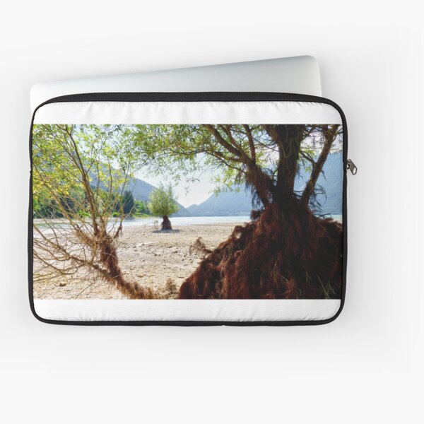Alien Landscape - Italian lake Laptop Sleeve