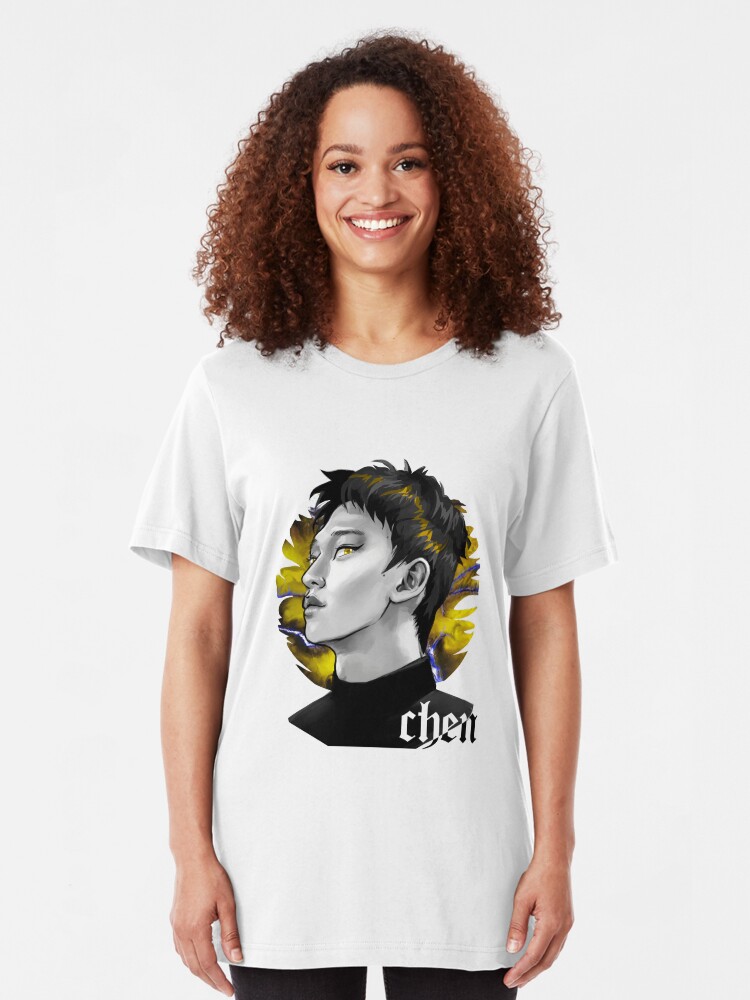 Vista alternativa de Camiseta ajustada Chen electric kiss