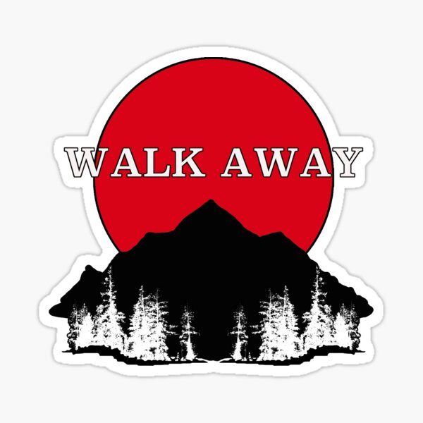 Item preview, Walk Away designed and sold by Saltypro.