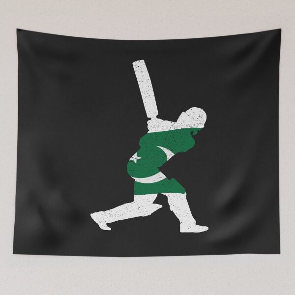 Item preview, Pakistan Batsman Cricket Cricketer Gift designed and sold by tarek25.