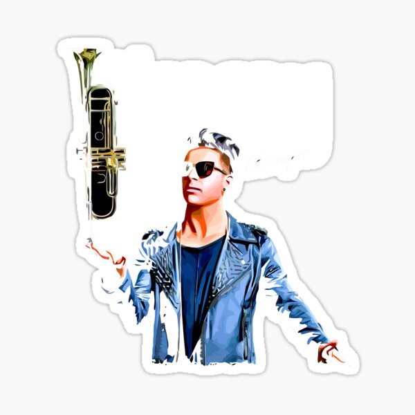 Happy Timmy Trumpet Sticker by W&W for iOS & Android