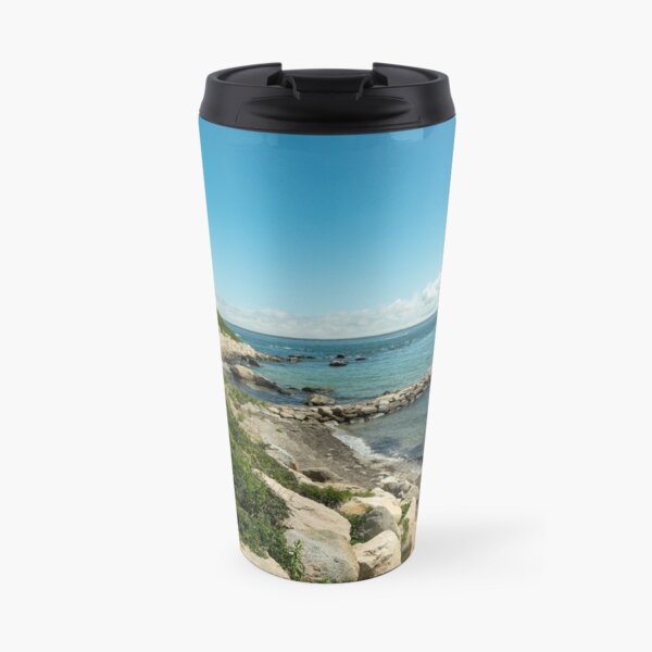 Nobska Point beach Travel Mug