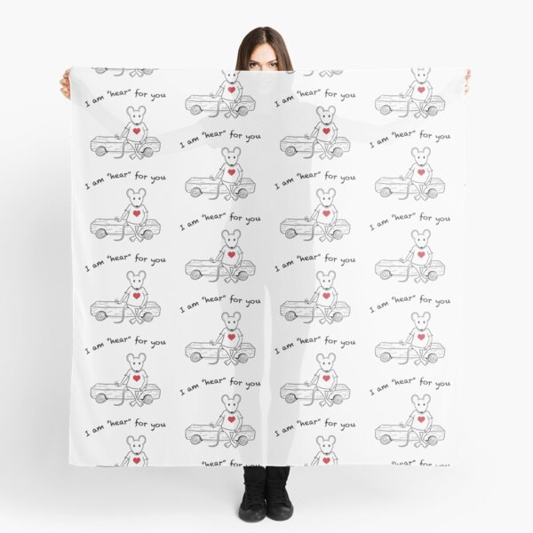 Item preview, MantraMouse® I'm "Hear" for You Cartoon designed and sold by Donna Martini.