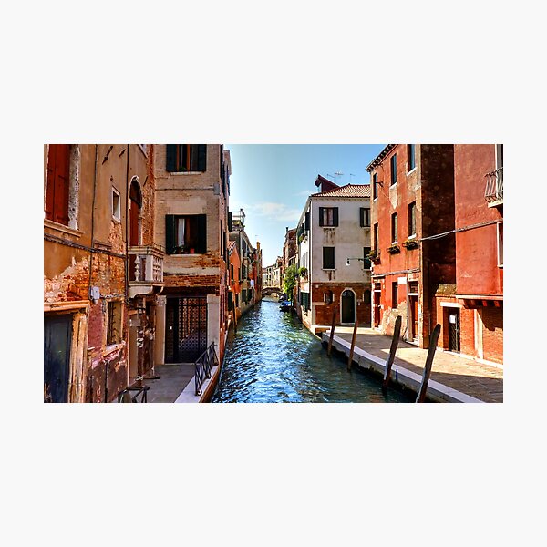 Venice in Summer - an alternative view Photographic Print