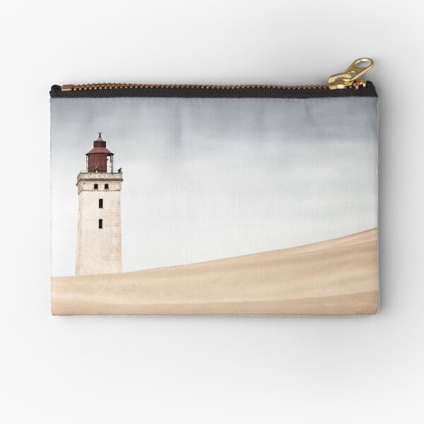 Lighthouse Rubjerg Knude Denmark Zipper Pouch