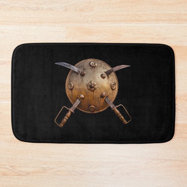 Item preview, Roman shield and swords bronze designed and sold by TShirtsByMs.