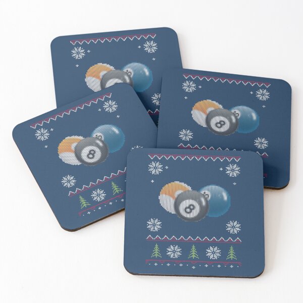 Item preview, Billiards Pool Ugly Sweater Christmas designed and sold by vladocar.