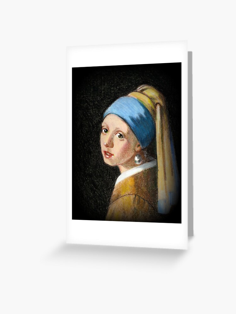 Happy Birthday, Old Masters, The Kitchen Maid, After Jan Vermeer, Dutch  Painting Greeting Card for Sale by Joyce Geleynse