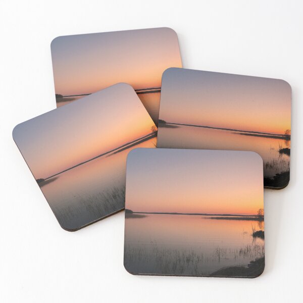 Item preview, Sunset on a Calm Lake designed and sold by iluphoto.
