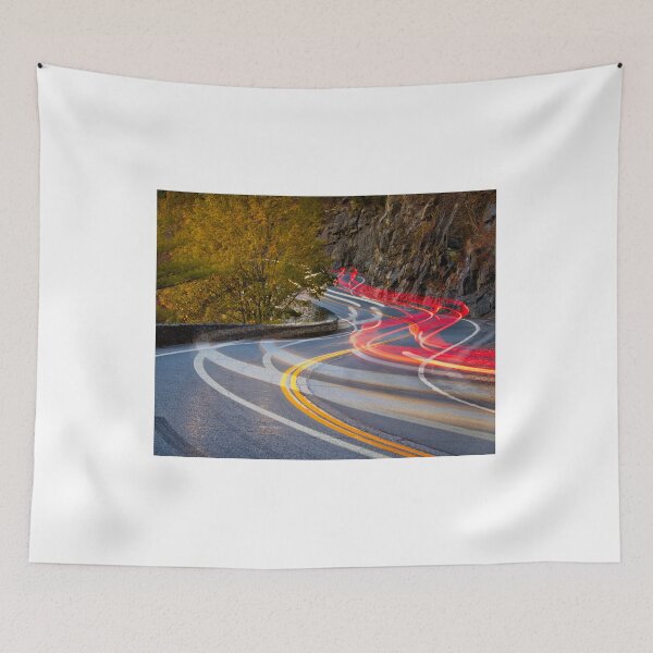 Item preview, Car Trails at the Hawk's Nest designed and sold by Gerard Fornarotto.