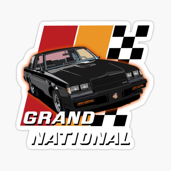 Buick Grand National Sticker
