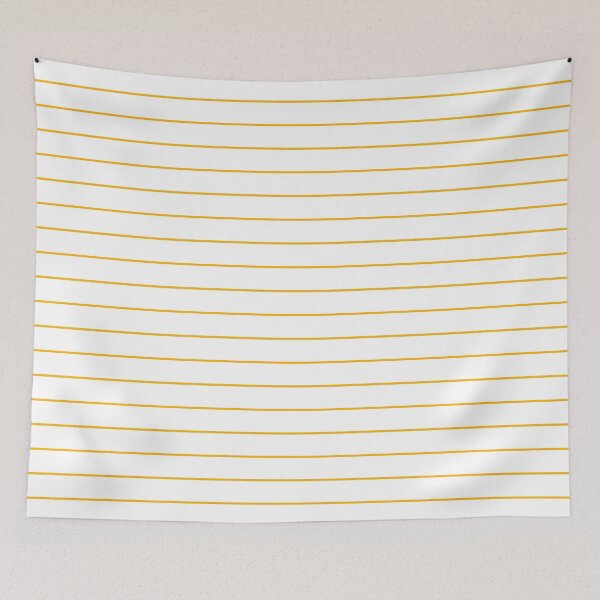Item preview, Thin lines yellow designed and sold by Miss Striped.