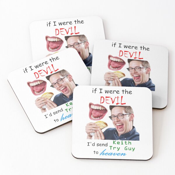 Item preview, Keith Try Guy Goes to Heaven designed and sold by Scott Sandon.