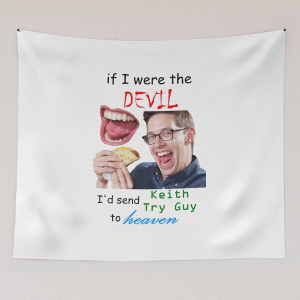 Item preview, Keith Try Guy Goes to Heaven designed and sold by Scott Sandon.