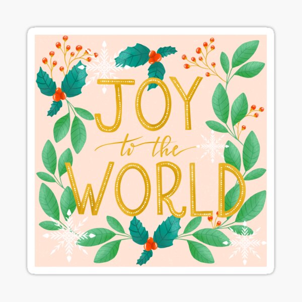 Item preview, Joy to the world designed and sold by Katbydesign.