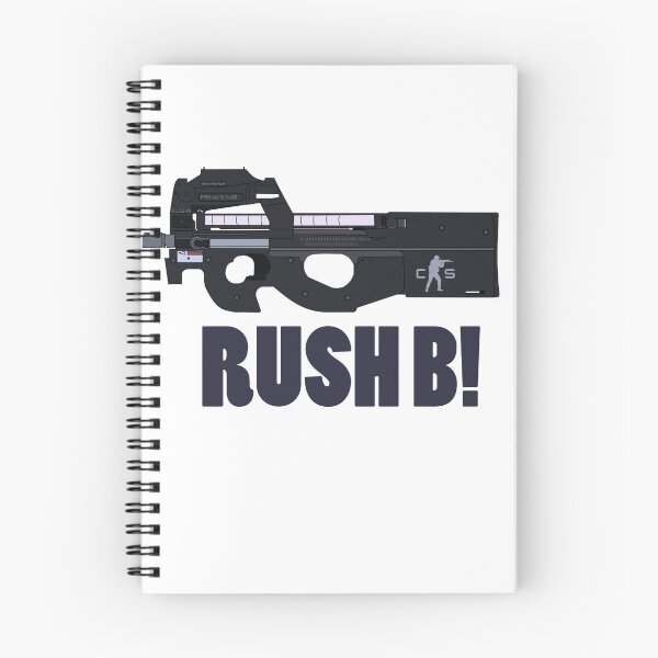 Item preview, P90 rush B! CS GO stickers designed and sold by Hinata Lexy Lin.