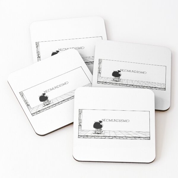 Mafalda Neomundismo Coasters (Set of 4)