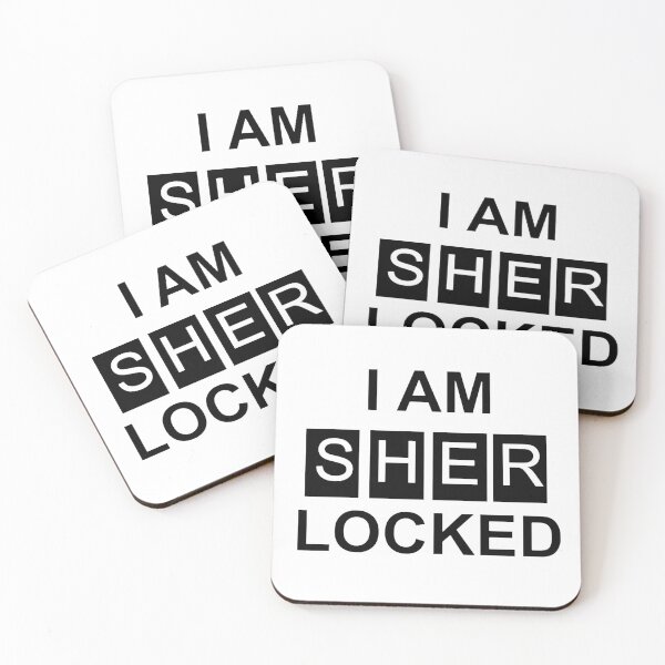 Item preview, I am Sher- locked (White) designed and sold by DafyddEm.