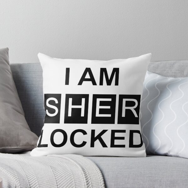 Item preview, I am Sher- locked (White) designed and sold by DafyddEm.