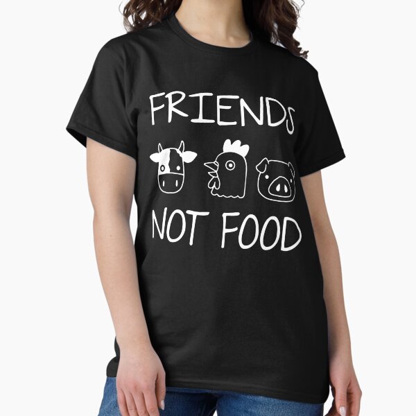 Artikel-Vorschau von Freunde nicht Lebensmittel Vegetarier T-Shirt, designt und verkauft von NikitaTees.