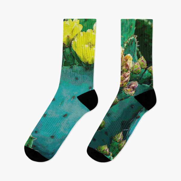 Item preview, Prickly Pear Cactus in Bloom - 2 designed and sold by William E Lopez.